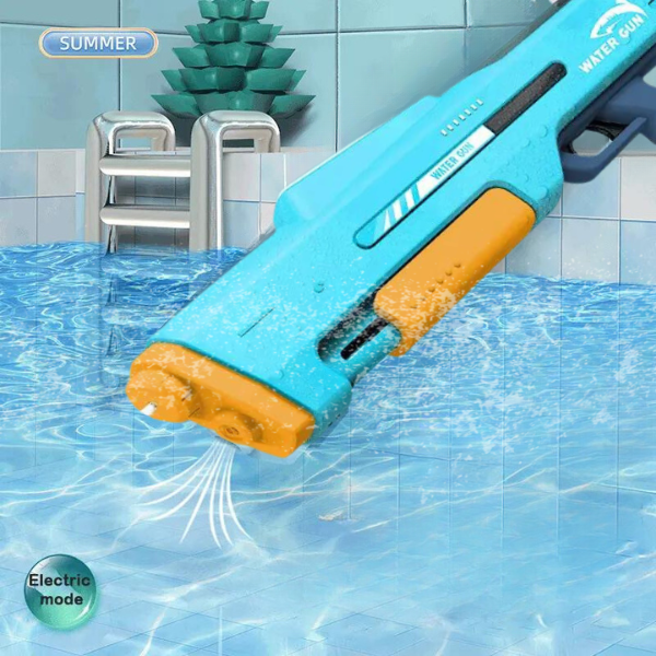 Brinquedo Arma d'água Elétrico Criança 1000ml Alta Pressão (