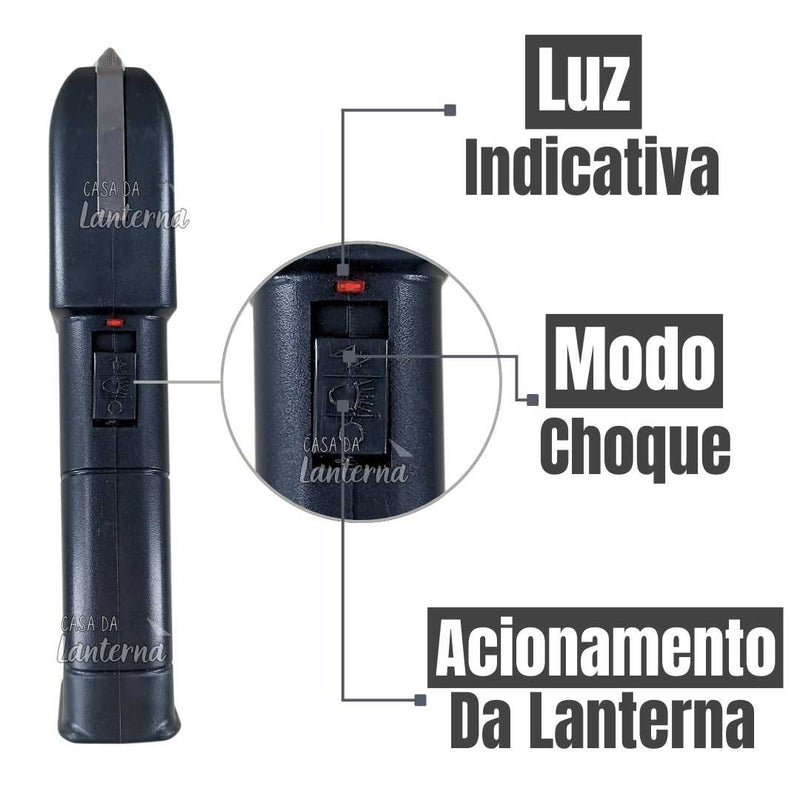 Maquina de Choque e Lanterna